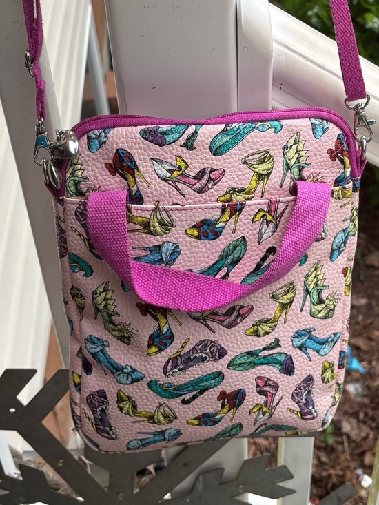 Disney park Handbags - Disney parks pink princess shoes tablet IPad case with strap